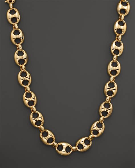 gold necklace gucci|gucci gold chain necklaces.